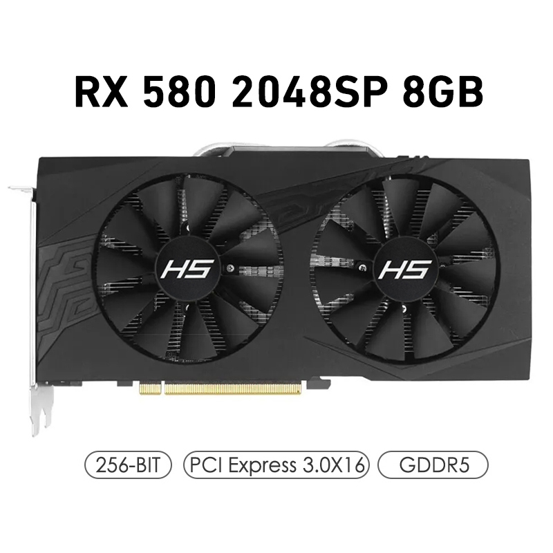 Rx 580 8Gb 2048Sp Gpu - Самая дешевая видеокарта RX580 Placa De