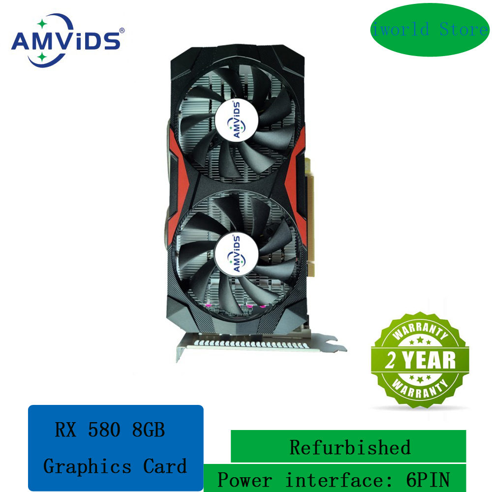 Rx 580 8Gb 2048Sp Gpu - Графическая карта RX 580 8 Гб