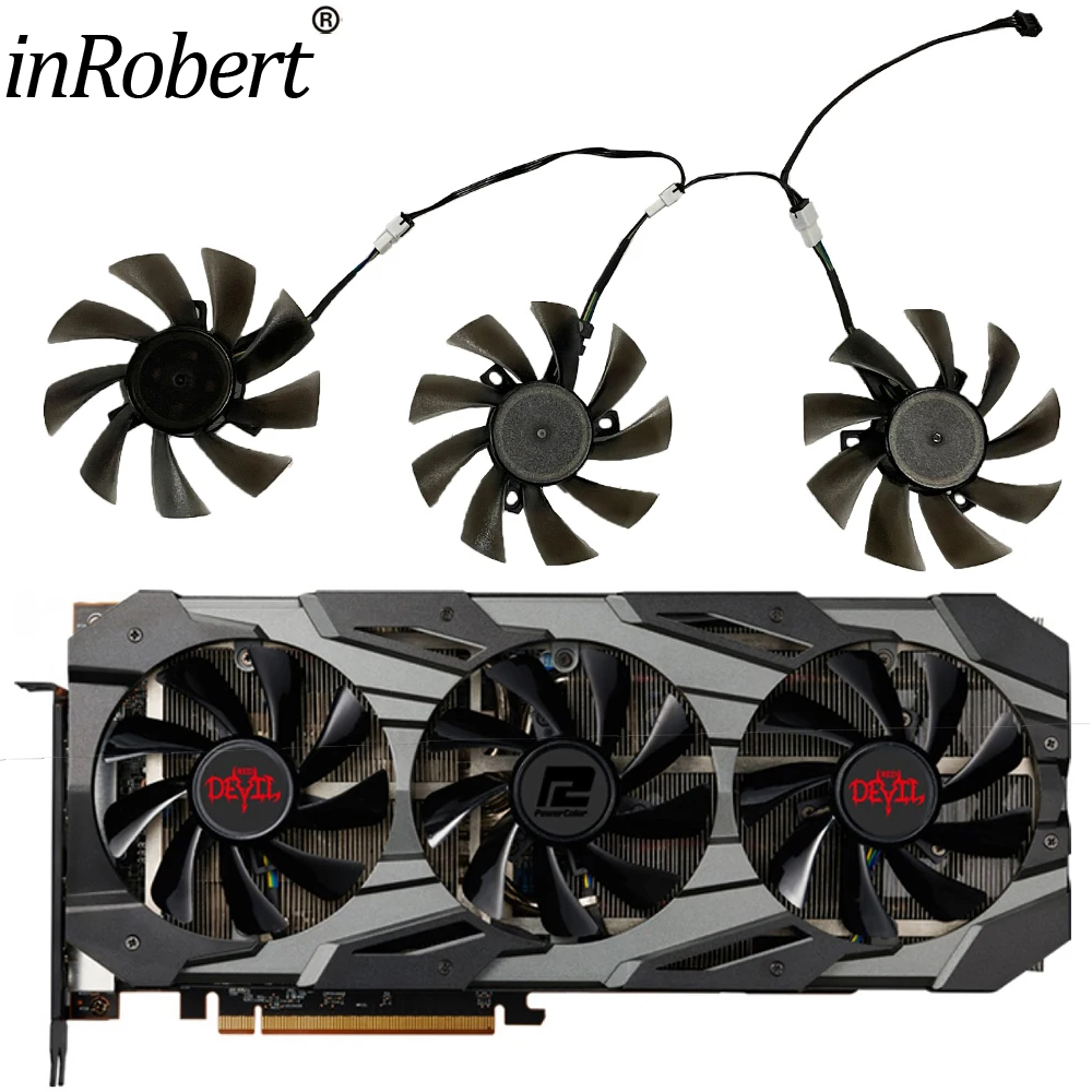 Rx 5700 Xt 8Gb Video Card - DIY 85 мм T129215SU вентилятор видеокарты