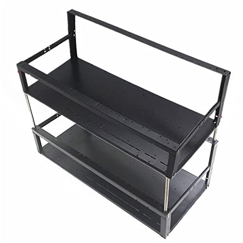 12 Gpu Open Air Frame Case - Двухслойный корпус для переноса компьютера с